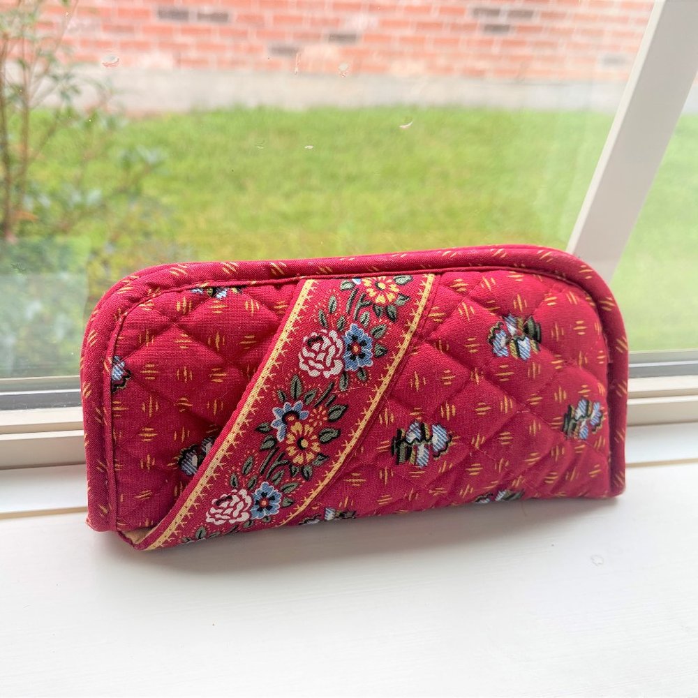 VERA BRADLEY DOUBLE EYEGLASS SOFT CASE